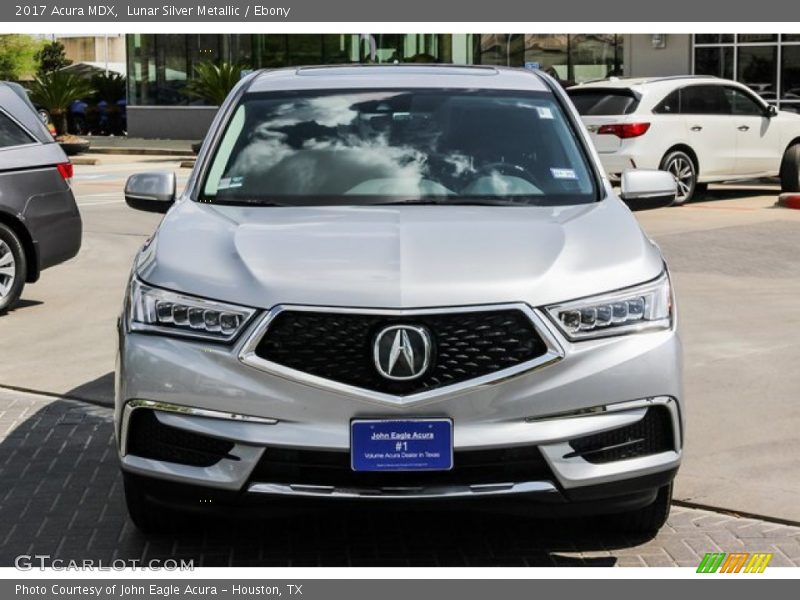 Lunar Silver Metallic / Ebony 2017 Acura MDX