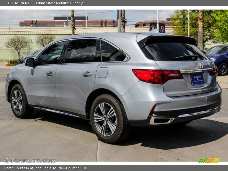 Lunar Silver Metallic / Ebony 2017 Acura MDX