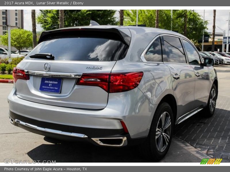Lunar Silver Metallic / Ebony 2017 Acura MDX