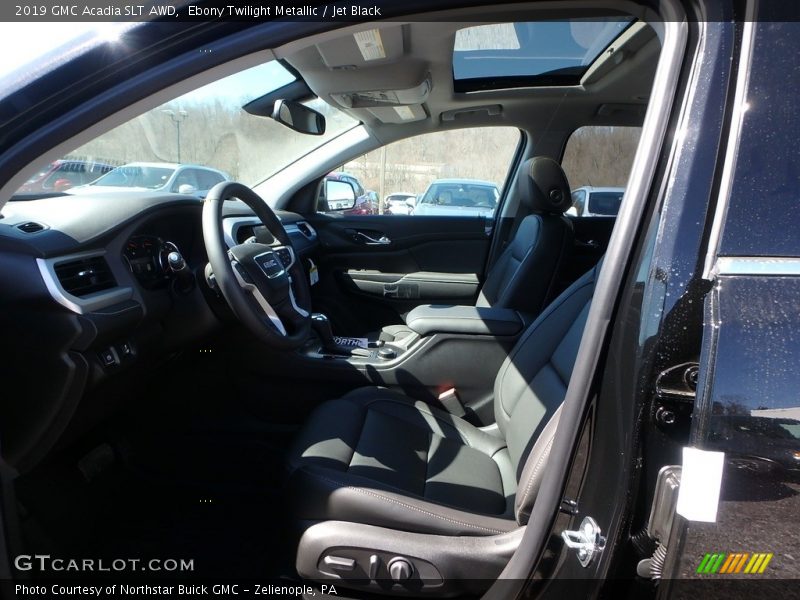 Ebony Twilight Metallic / Jet Black 2019 GMC Acadia SLT AWD