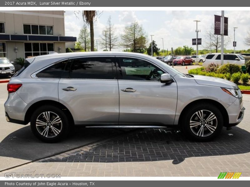 Lunar Silver Metallic / Ebony 2017 Acura MDX