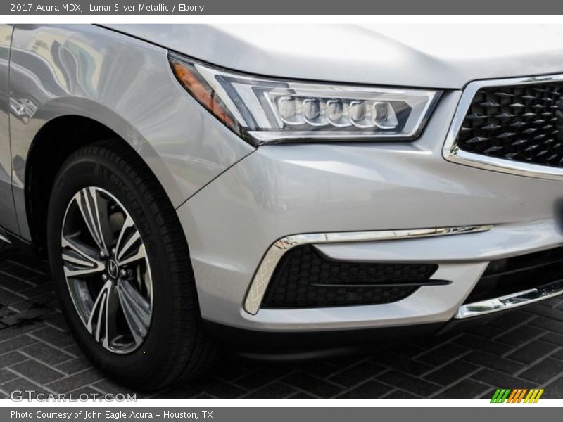 Lunar Silver Metallic / Ebony 2017 Acura MDX