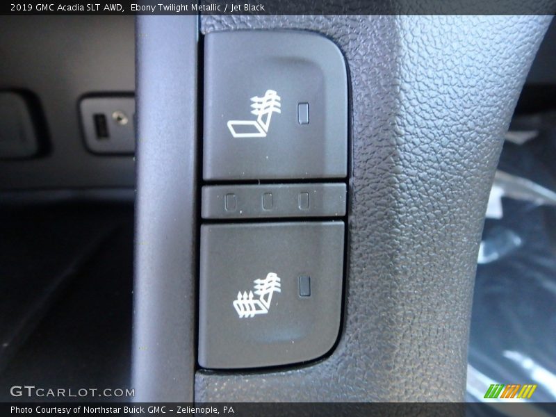Ebony Twilight Metallic / Jet Black 2019 GMC Acadia SLT AWD