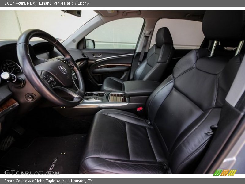 Lunar Silver Metallic / Ebony 2017 Acura MDX