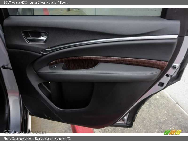 Lunar Silver Metallic / Ebony 2017 Acura MDX