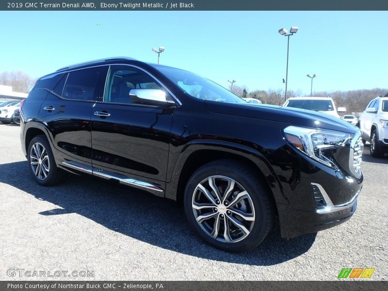 Ebony Twilight Metallic / Jet Black 2019 GMC Terrain Denali AWD