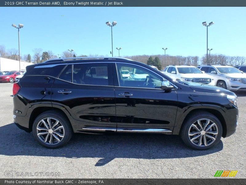 Ebony Twilight Metallic / Jet Black 2019 GMC Terrain Denali AWD