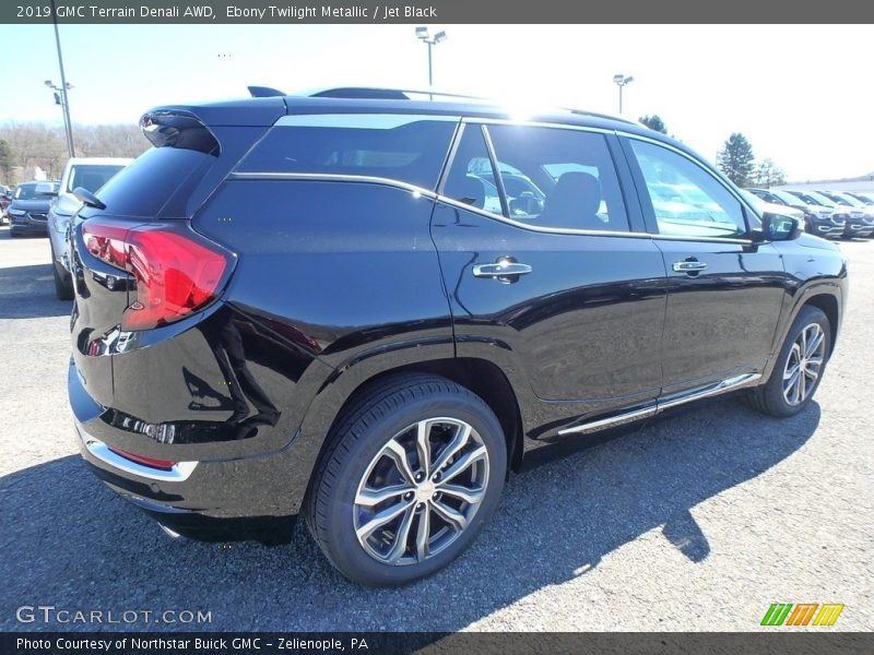 Ebony Twilight Metallic / Jet Black 2019 GMC Terrain Denali AWD