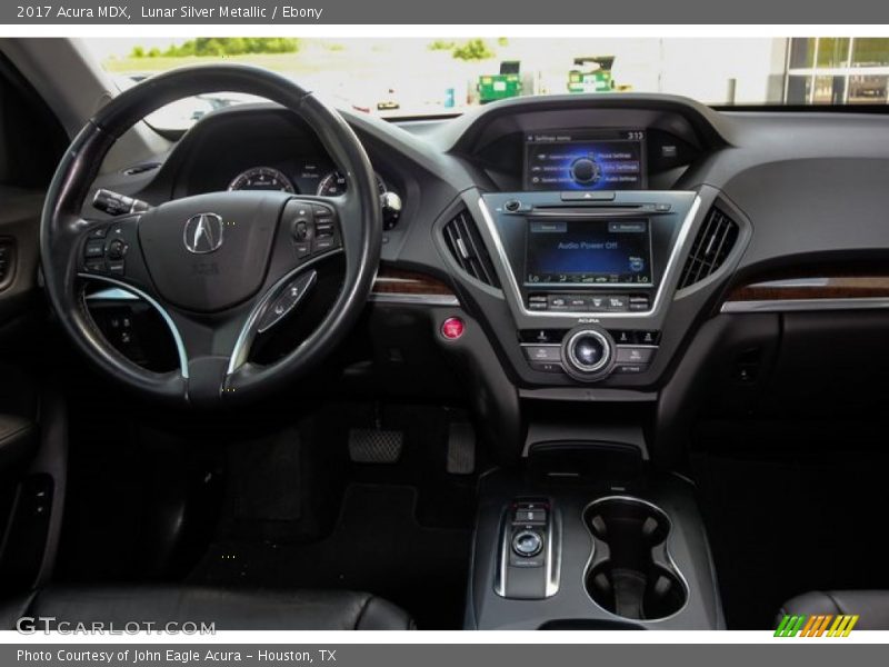 Lunar Silver Metallic / Ebony 2017 Acura MDX