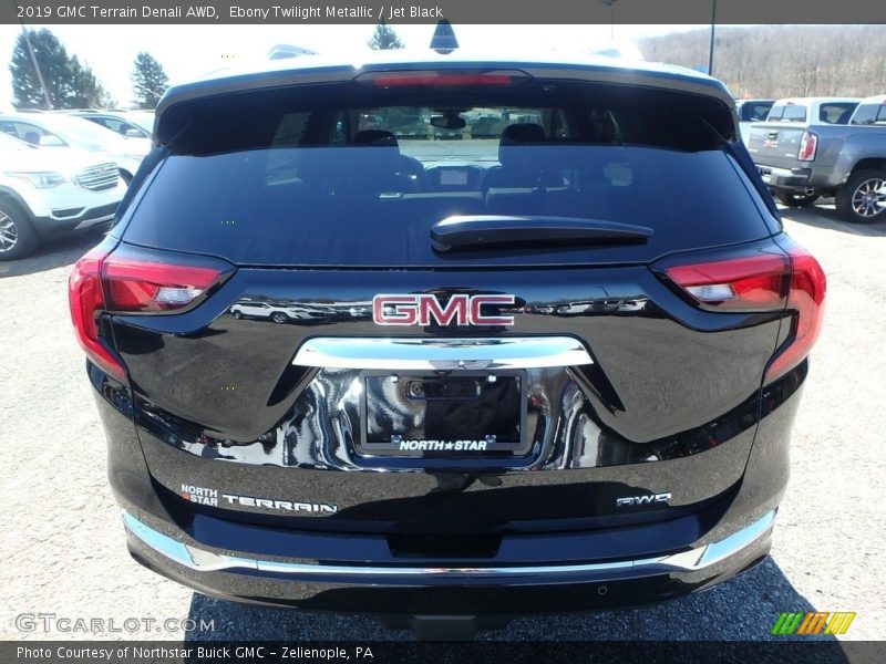 Ebony Twilight Metallic / Jet Black 2019 GMC Terrain Denali AWD