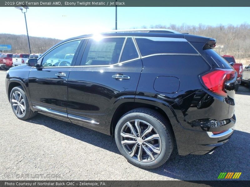 Ebony Twilight Metallic / Jet Black 2019 GMC Terrain Denali AWD