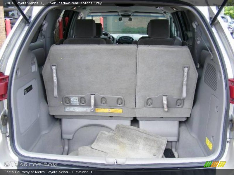 Silver Shadow Pearl / Stone Gray 2004 Toyota Sienna LE