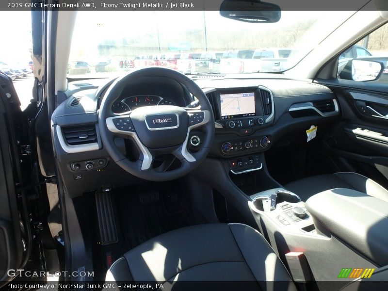 Ebony Twilight Metallic / Jet Black 2019 GMC Terrain Denali AWD