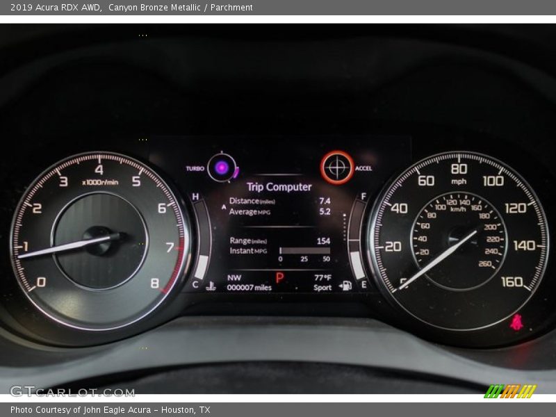 Canyon Bronze Metallic / Parchment 2019 Acura RDX AWD