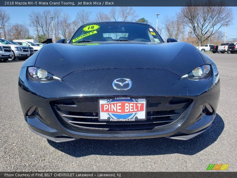 Jet Black Mica / Black 2018 Mazda MX-5 Miata Grand Touring