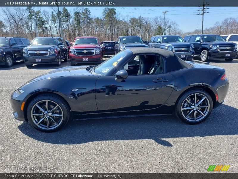 Jet Black Mica / Black 2018 Mazda MX-5 Miata Grand Touring