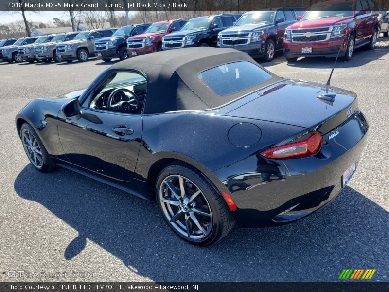 Jet Black Mica / Black 2018 Mazda MX-5 Miata Grand Touring