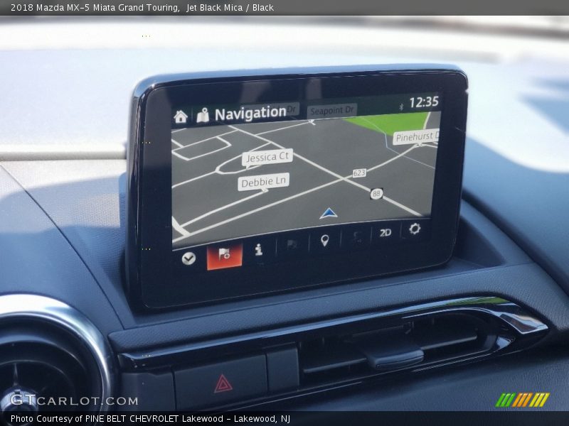 Navigation of 2018 MX-5 Miata Grand Touring
