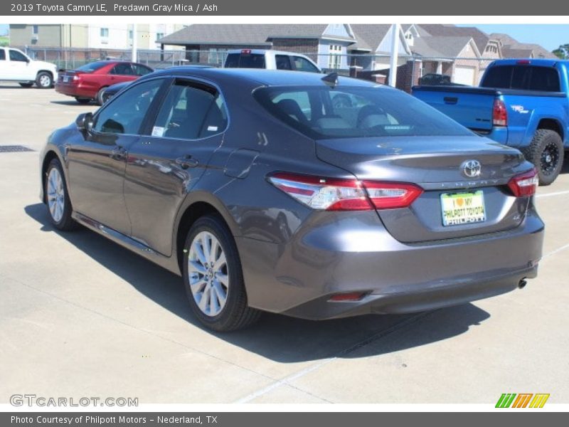 Predawn Gray Mica / Ash 2019 Toyota Camry LE