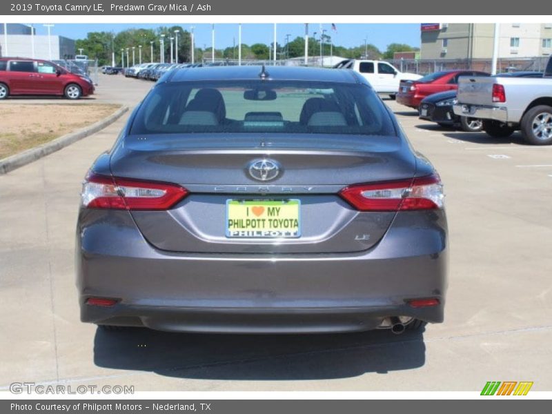 Predawn Gray Mica / Ash 2019 Toyota Camry LE