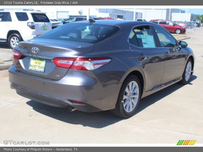 Predawn Gray Mica / Ash 2019 Toyota Camry LE
