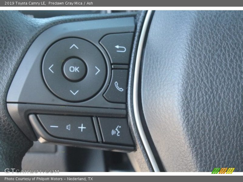 Predawn Gray Mica / Ash 2019 Toyota Camry LE