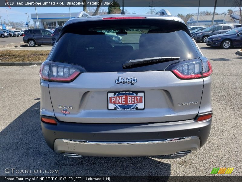 Billet Silver Metallic / Black 2019 Jeep Cherokee Limited 4x4
