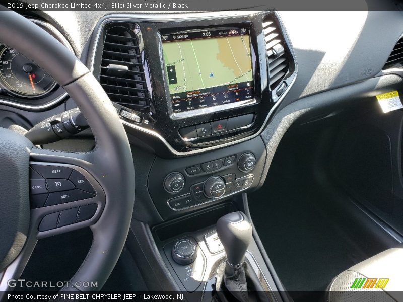 Billet Silver Metallic / Black 2019 Jeep Cherokee Limited 4x4