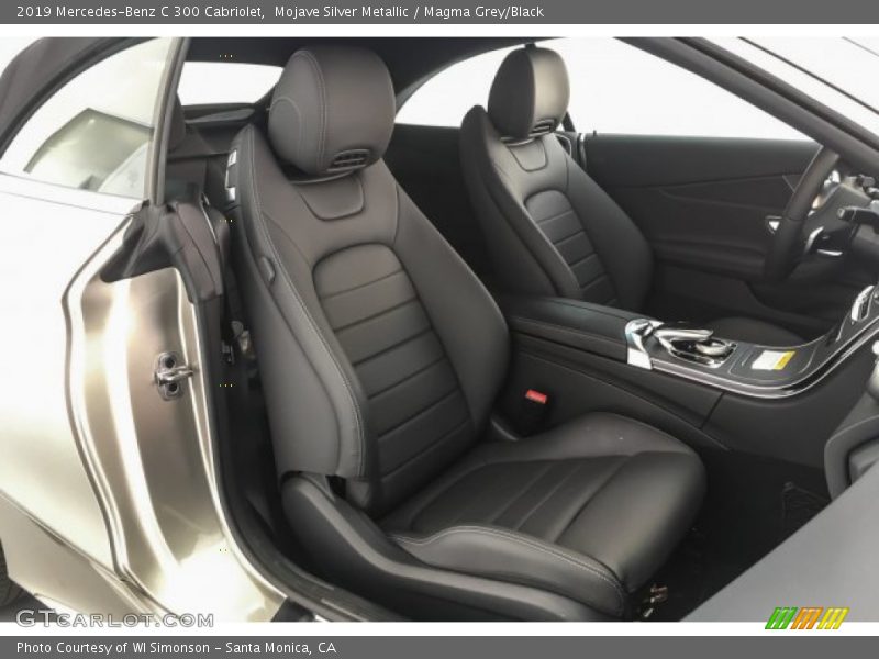 Mojave Silver Metallic / Magma Grey/Black 2019 Mercedes-Benz C 300 Cabriolet