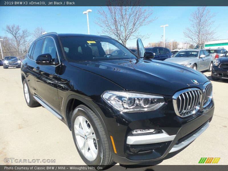 Jet Black / Black 2019 BMW X3 xDrive30i