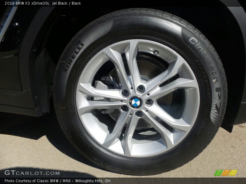 Jet Black / Black 2019 BMW X3 xDrive30i