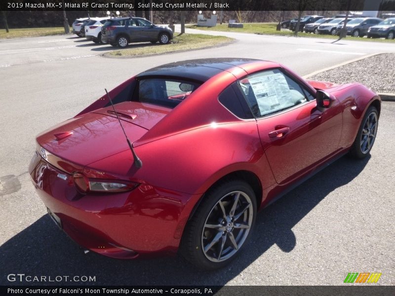 Soul Red Crystal Metallic / Black 2019 Mazda MX-5 Miata RF Grand Touring