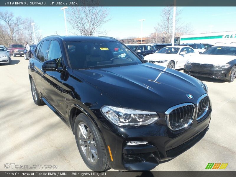 Jet Black / Black 2019 BMW X3 xDrive30i