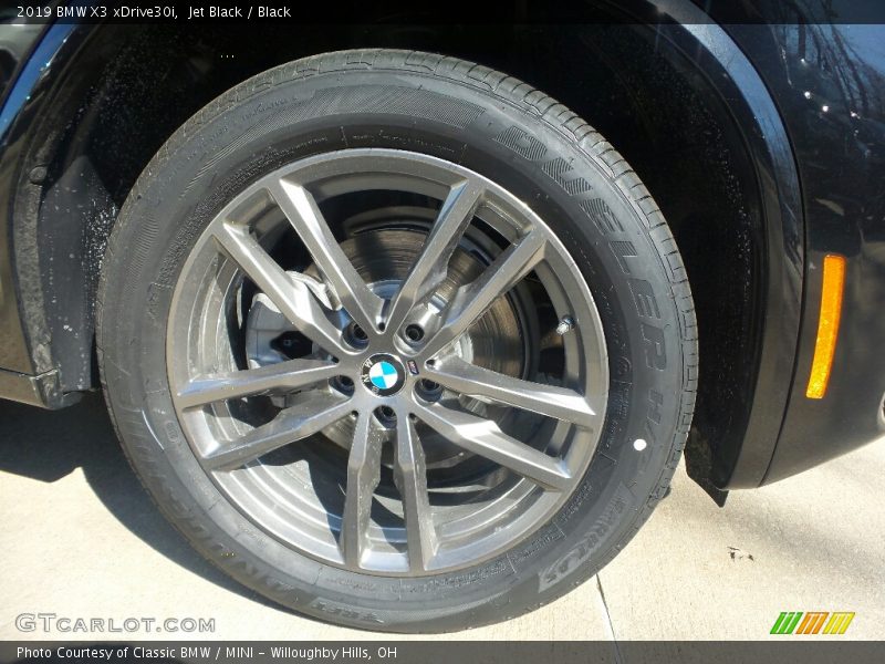 Jet Black / Black 2019 BMW X3 xDrive30i
