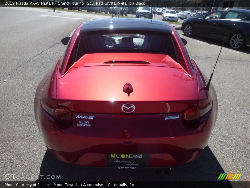 Soul Red Crystal Metallic / Black 2019 Mazda MX-5 Miata RF Grand Touring