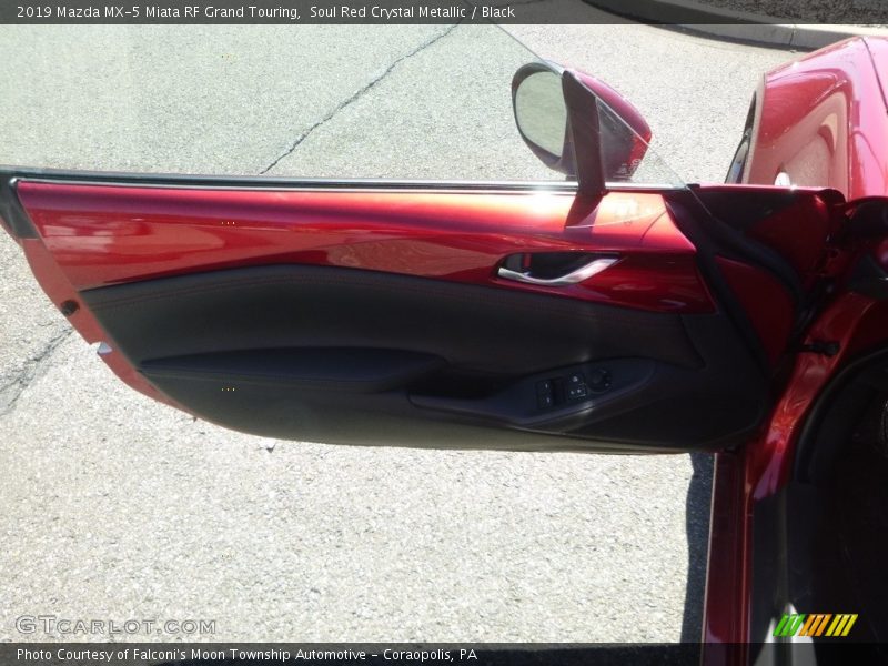 Soul Red Crystal Metallic / Black 2019 Mazda MX-5 Miata RF Grand Touring