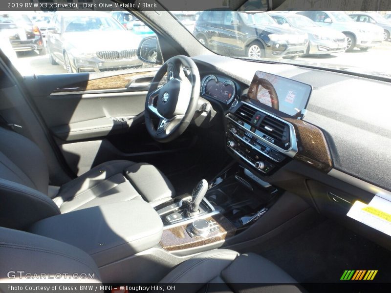 Dark Olive Metallic / Black 2019 BMW X3 xDrive30i