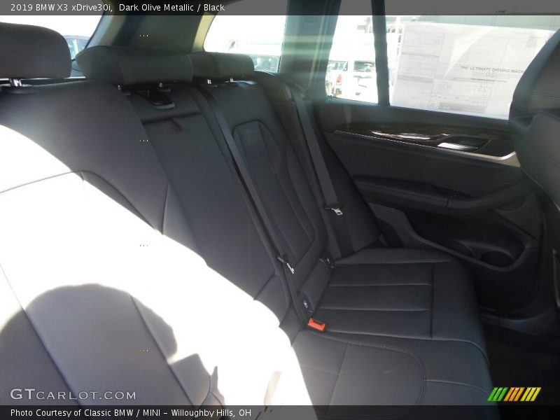 Dark Olive Metallic / Black 2019 BMW X3 xDrive30i