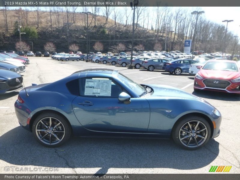 Eternal Blue Mica / Black 2019 Mazda MX-5 Miata RF Grand Touring