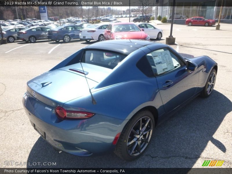 Eternal Blue Mica / Black 2019 Mazda MX-5 Miata RF Grand Touring