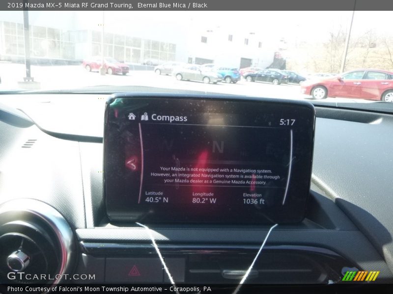 Eternal Blue Mica / Black 2019 Mazda MX-5 Miata RF Grand Touring