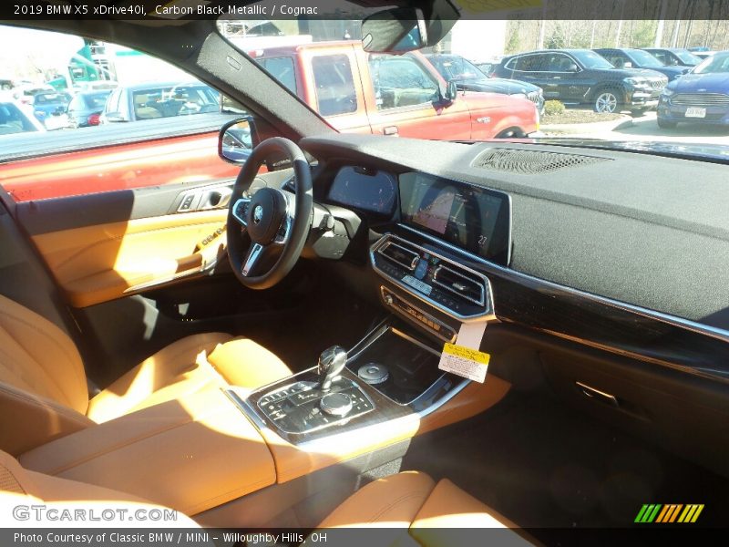 Carbon Black Metallic / Cognac 2019 BMW X5 xDrive40i