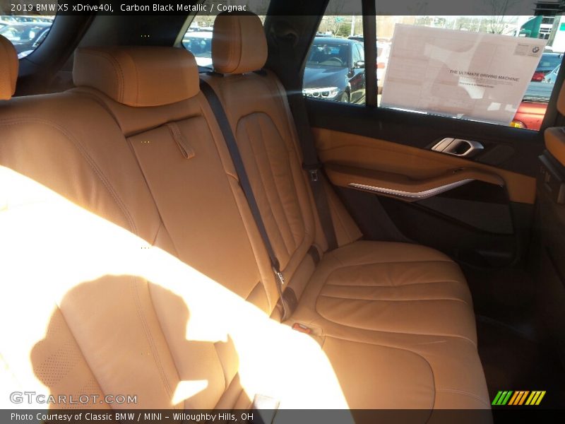 Carbon Black Metallic / Cognac 2019 BMW X5 xDrive40i