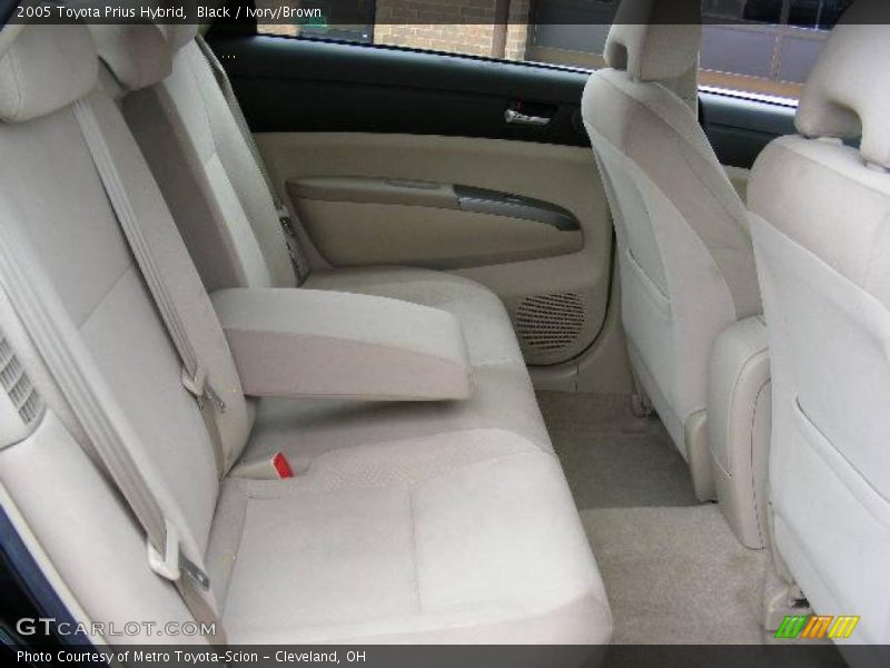 Black / Ivory/Brown 2005 Toyota Prius Hybrid