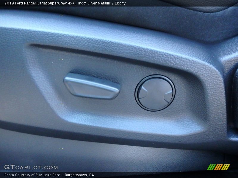 Ingot Silver Metallic / Ebony 2019 Ford Ranger Lariat SuperCrew 4x4