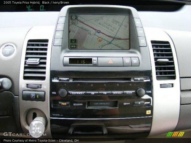 Black / Ivory/Brown 2005 Toyota Prius Hybrid