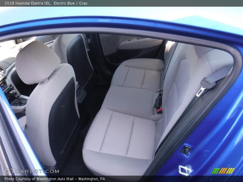 Electric Blue / Gray 2018 Hyundai Elantra SEL