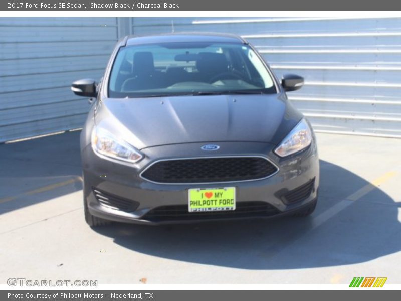 Shadow Black / Charcoal Black 2017 Ford Focus SE Sedan