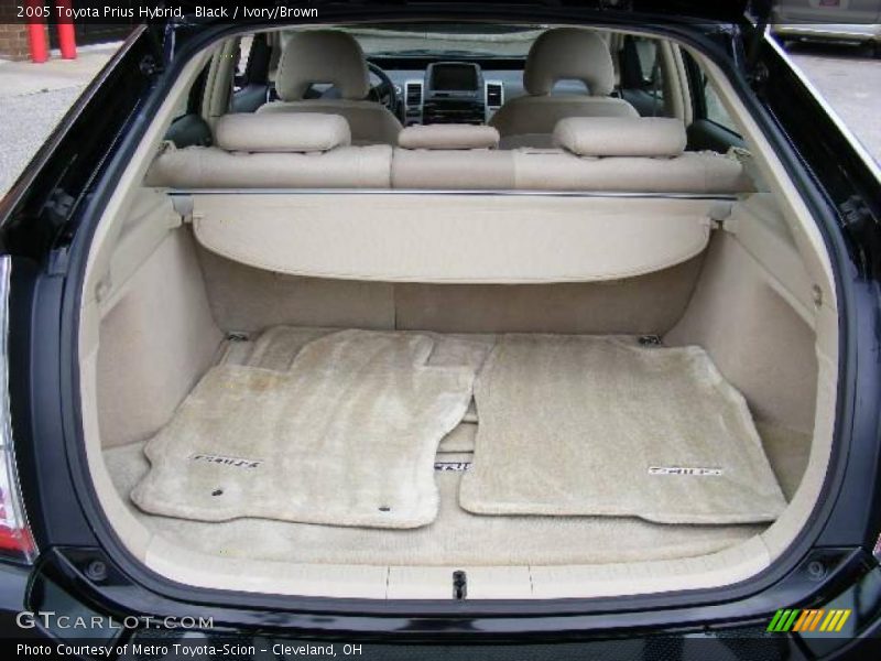 Black / Ivory/Brown 2005 Toyota Prius Hybrid