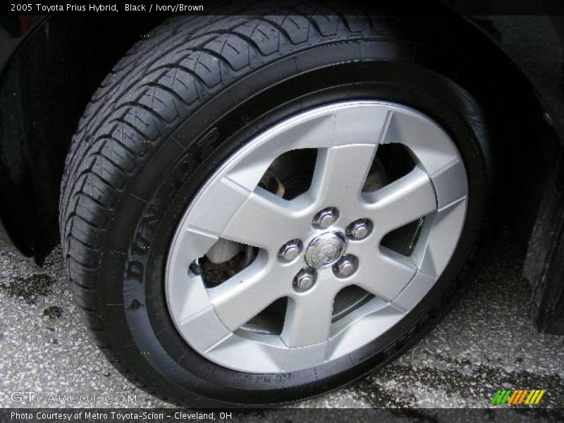 Black / Ivory/Brown 2005 Toyota Prius Hybrid